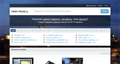 Desktop Screenshot of firmyvpraze.cz