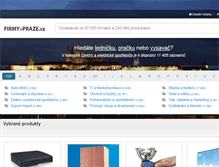 Tablet Screenshot of firmyvpraze.cz